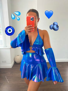 Mermaid Glaze Set in BLUEBERRY UK S (10) SALE