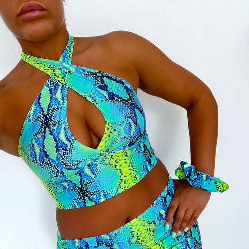 Sea Snake Criss Cross Halter