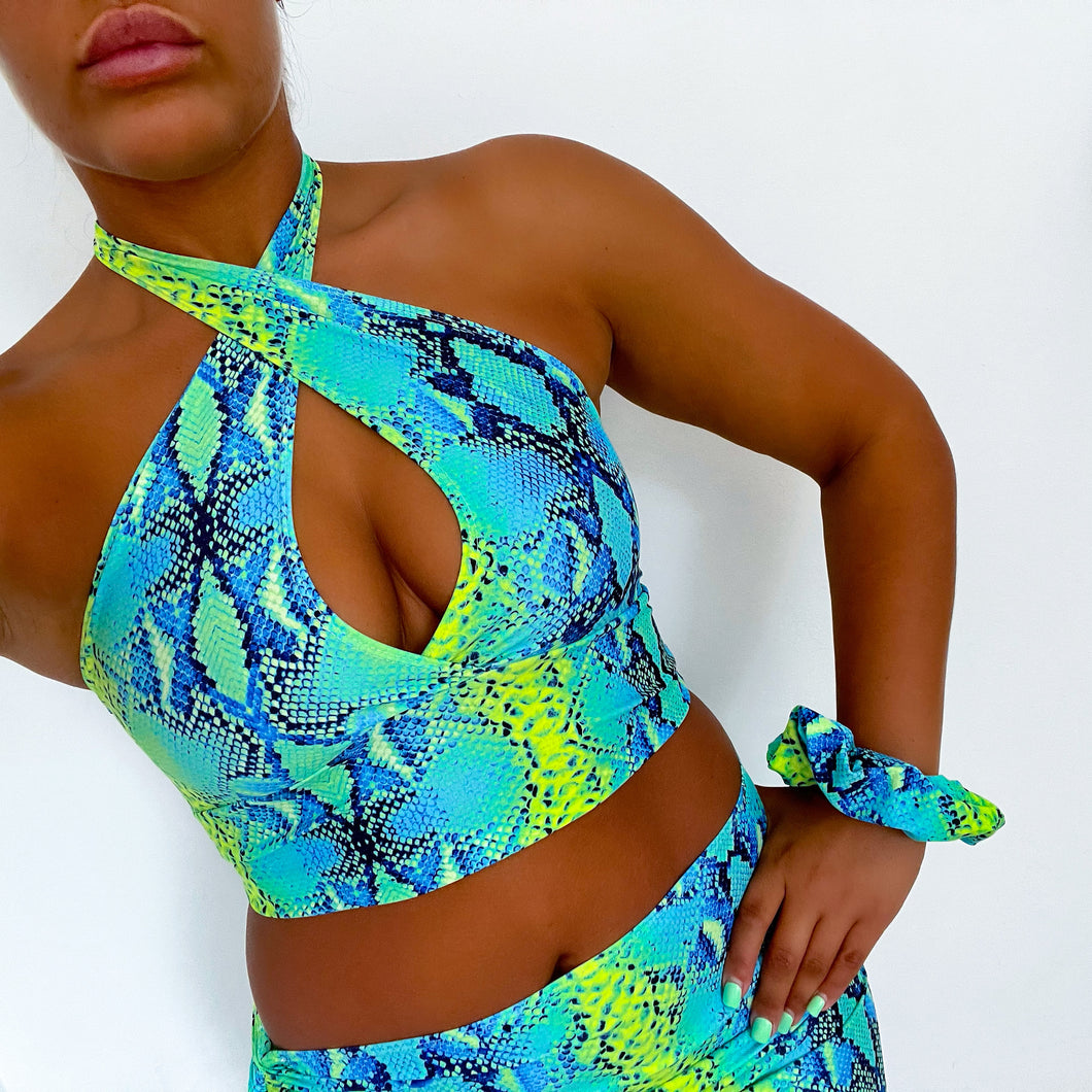 Sea Snake Criss Cross Halter