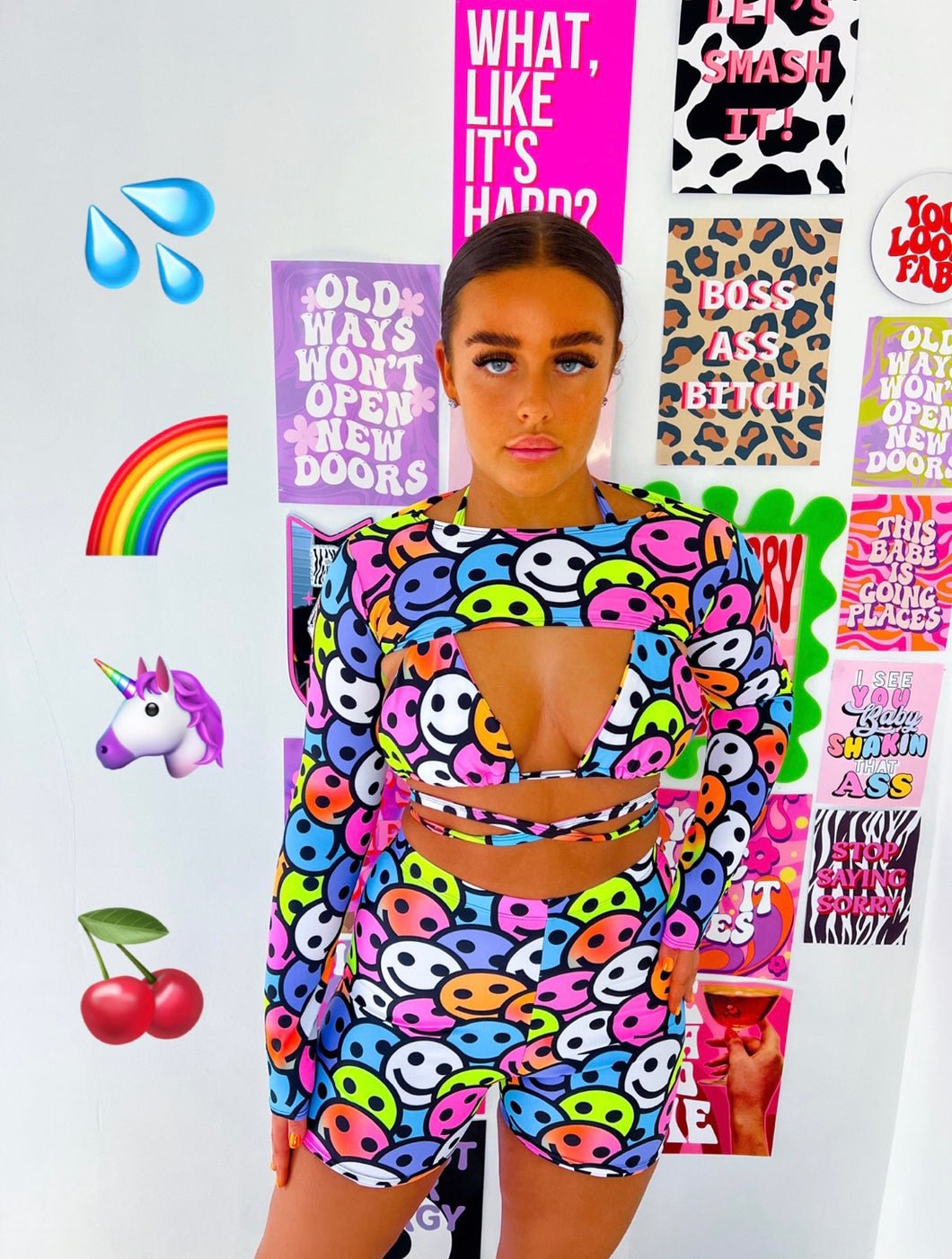 Smiler 3 Piece Crop Set