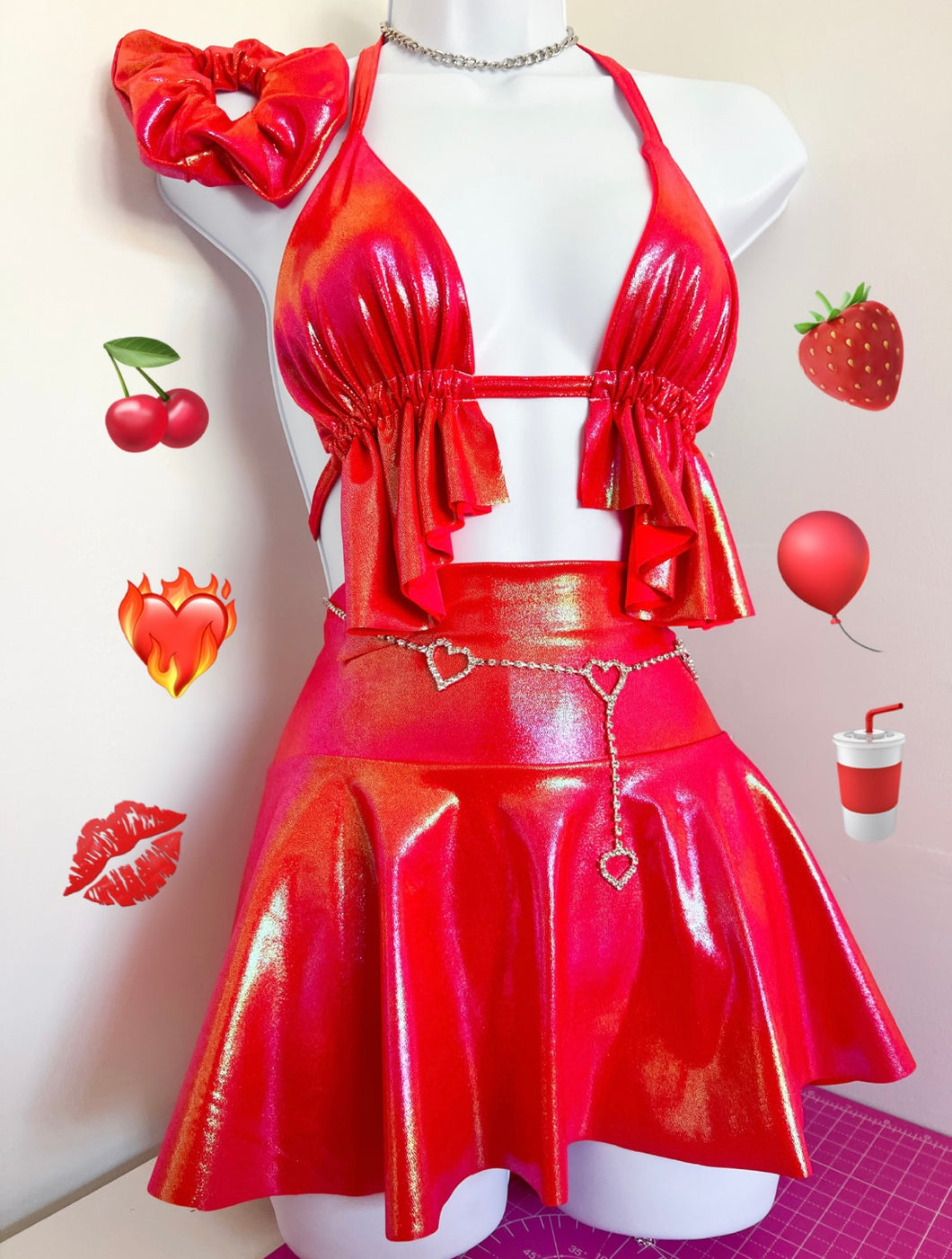 Cherry Glaze 3 Piece Set
