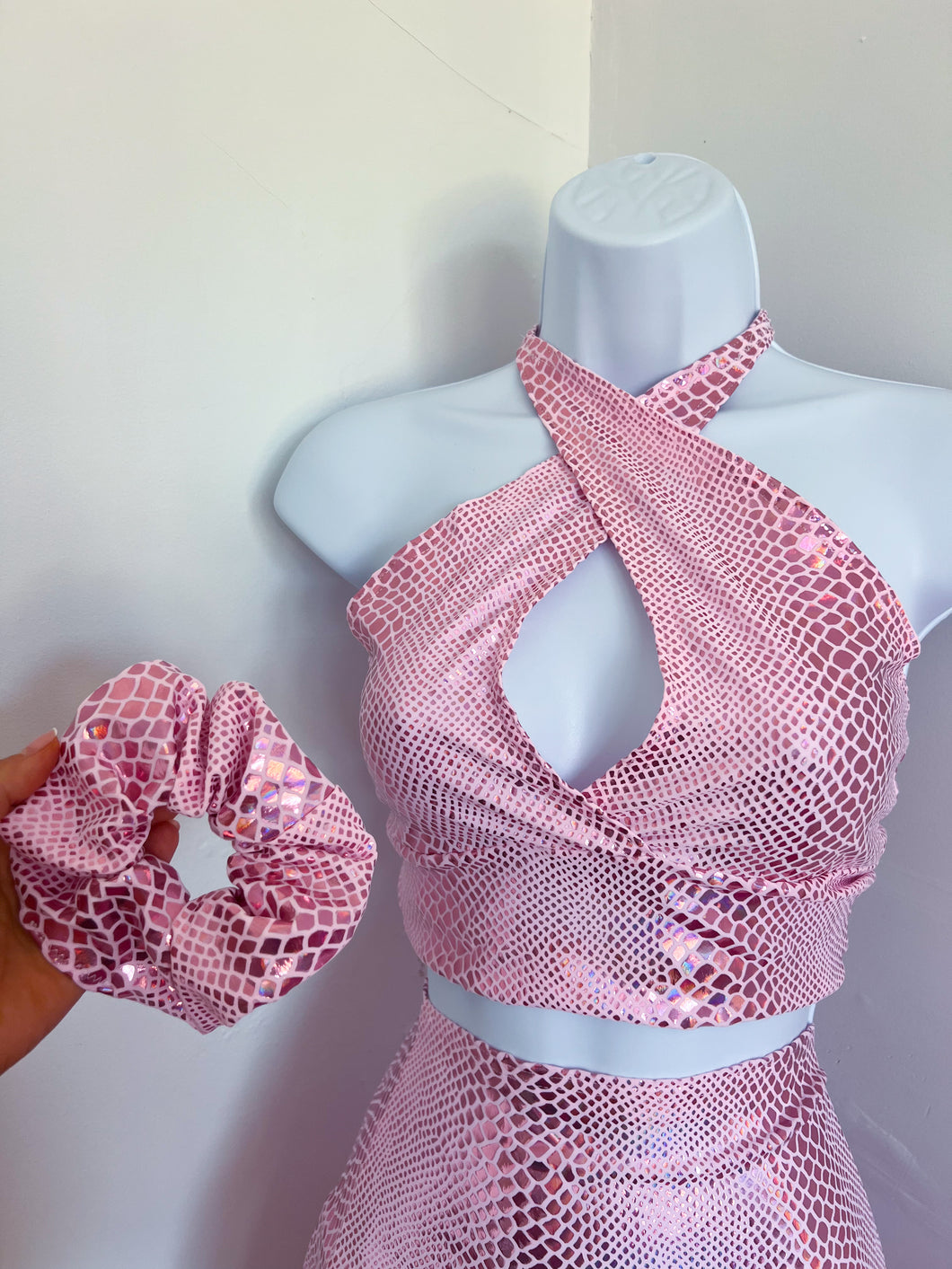 Princess Snake Criss Cross Halter & Scrunchie SALE
