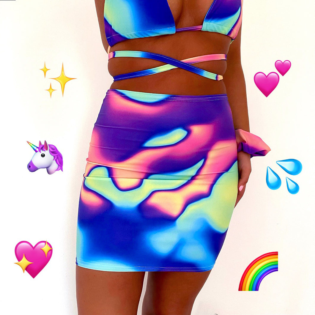 Neon Lava Skirt