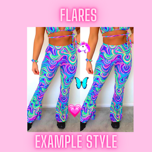Cheetah Fire - Create Your Own Bottoms(More Styles)