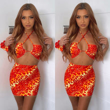 Cheetah Fire Skirt