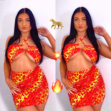 Cheetah Fire Skirt